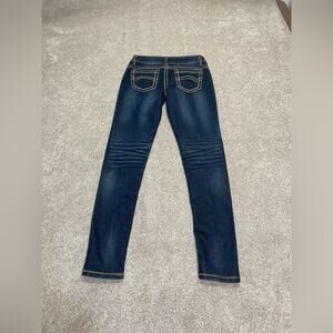 designer streetwear grunge embellished Y2k 00s Dollhouse skinny jeans sz 7